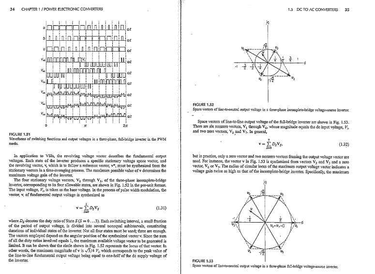 34-35 Control in Power Electronics- Selected Problems - Space Vectors for 3-Ph 2 and 3 Level Inverters.png